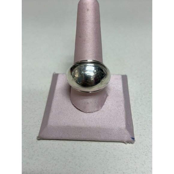 PAJ Sterling Silver Domed Ring Size 10 #46252 - Picture 1 of 9